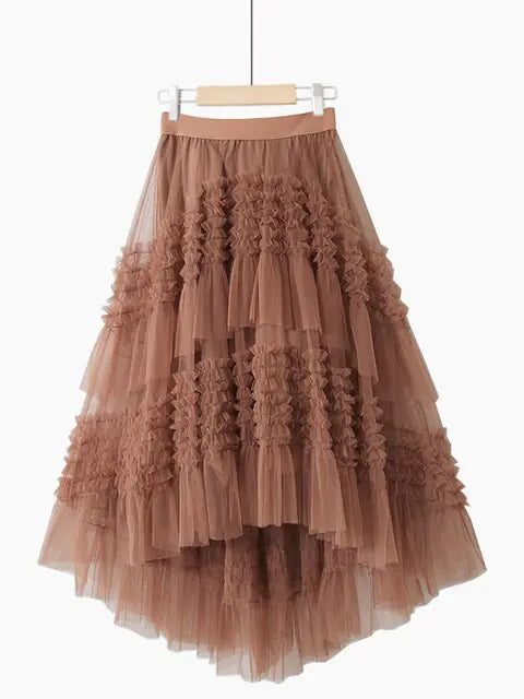 High Waist Lace Skirt