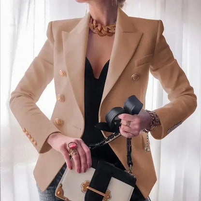 Elegant Blazer Double Breasted