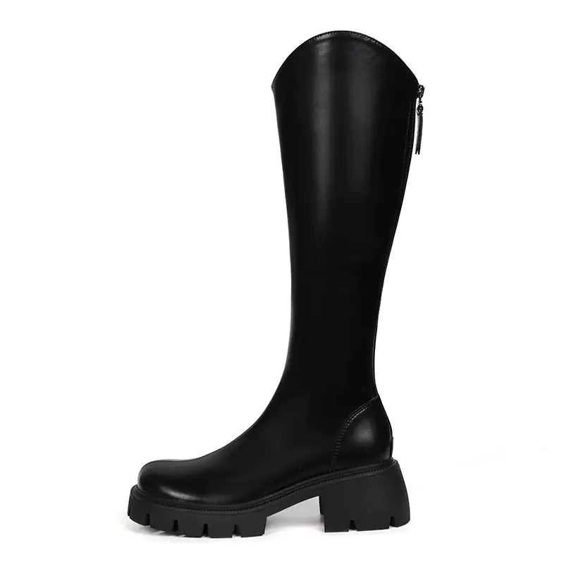 Knee-High Rain Boots