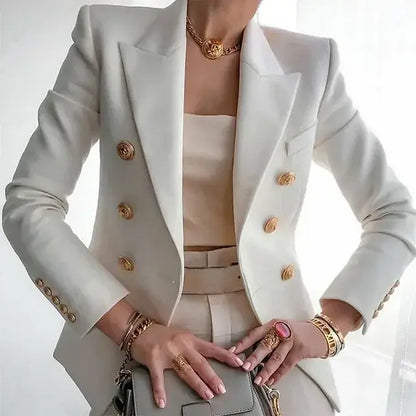 Elegant Blazer Double Breasted