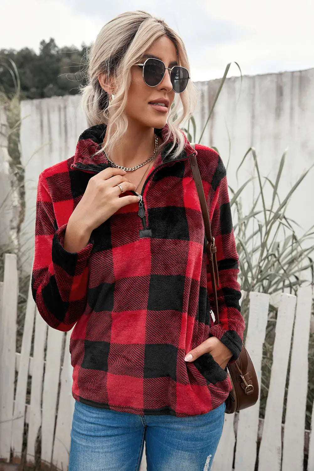 Plaid PNW Sweatshirt