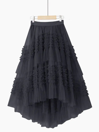 High Waist Lace Skirt