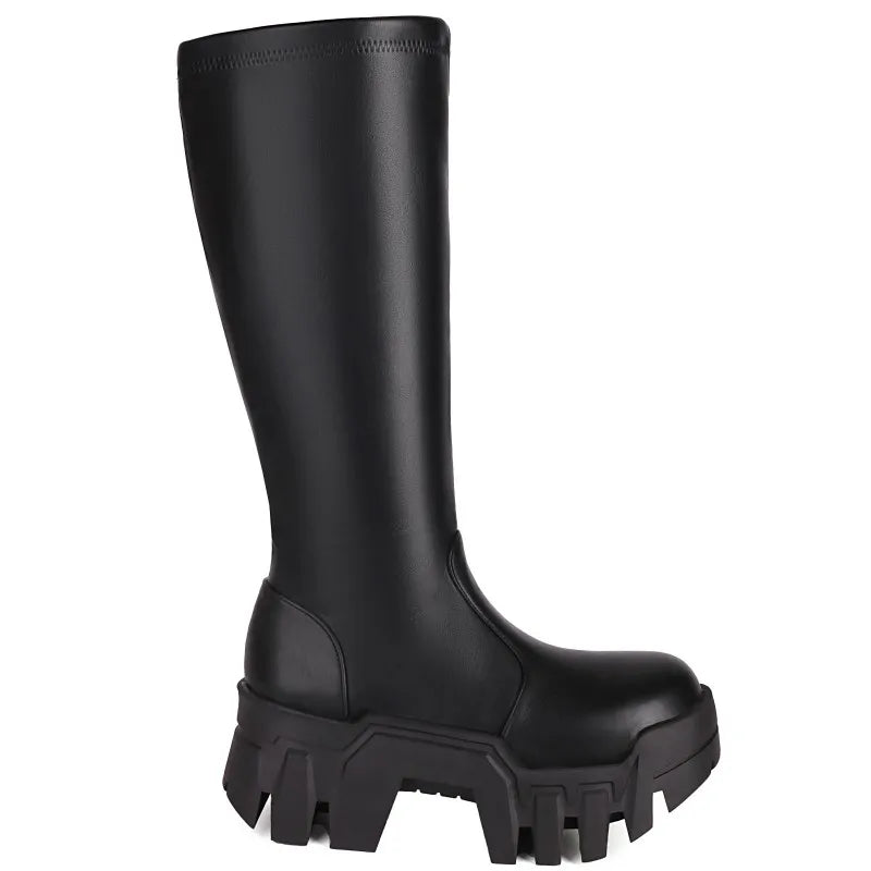 Knee-High Rain Boots