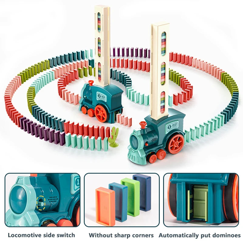 Kids Automatic Domino Train