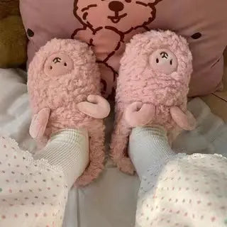 Warm Fur Winter Slippers