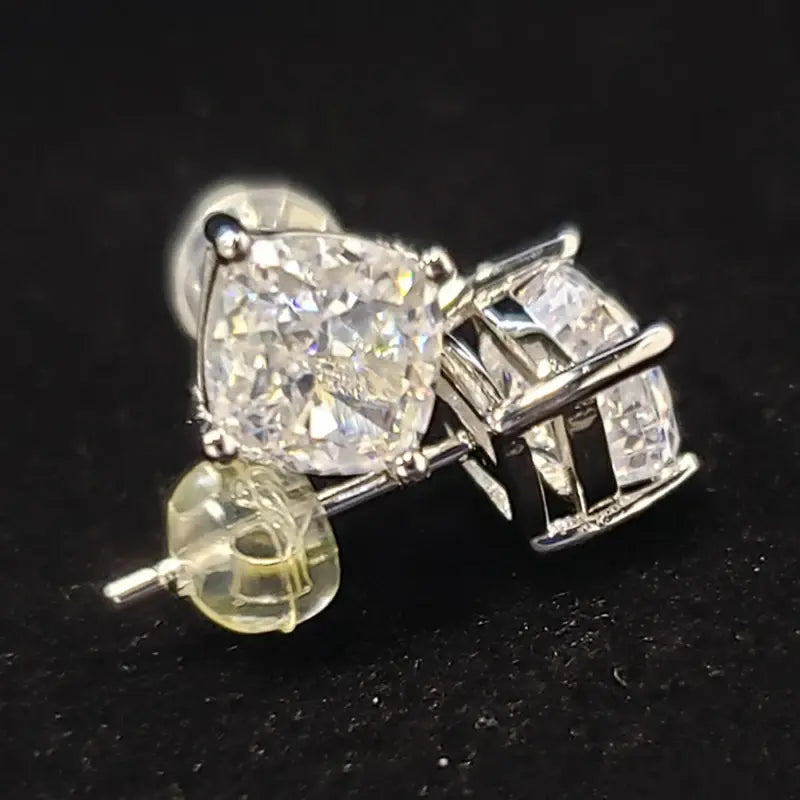 Cubic Zirconia Statement Stud Earrings