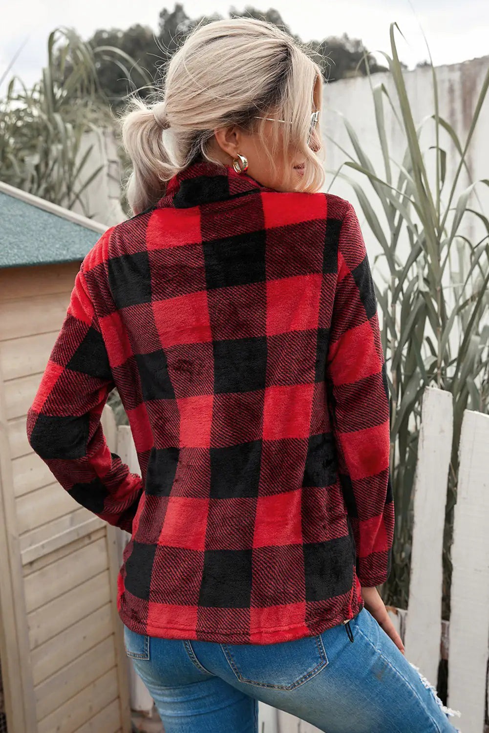 Plaid PNW Sweatshirt