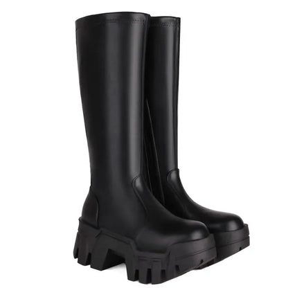 Knee-High Rain Boots