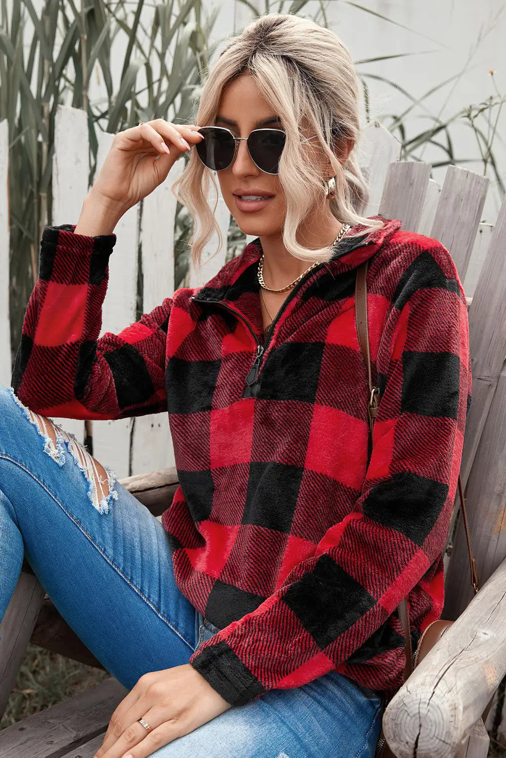 Plaid PNW Sweatshirt